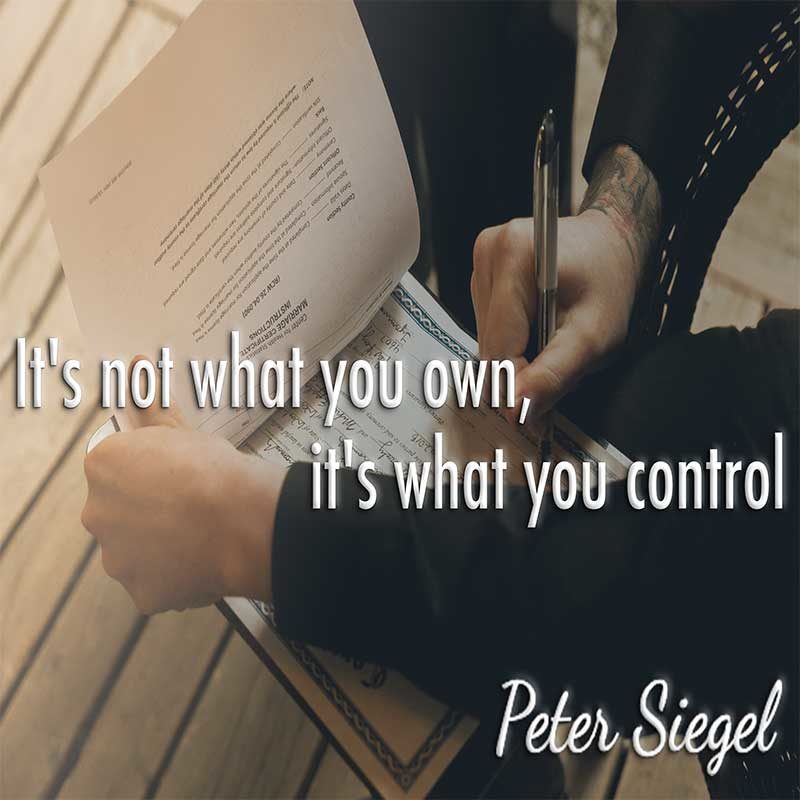 #6: Not What You Own What You Control – The Daily Cash Flow w/ Peter Siegel